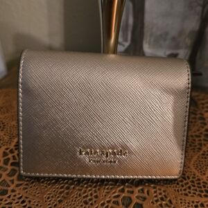 Kate Spade Spencer Mini Keyring Wallet in Rosegold